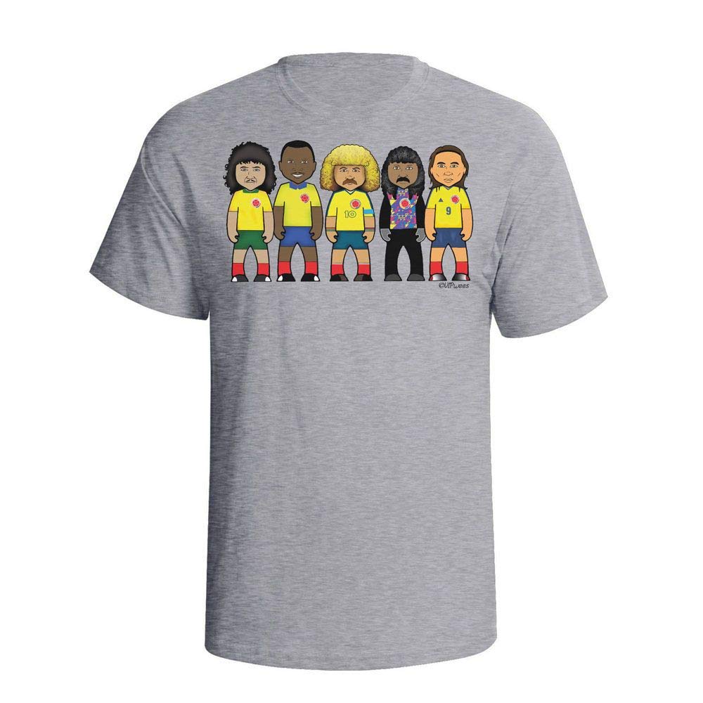 VIPwees Colombia Legends Caricature T-Shirt – Organic Cotton & Original Fan Art - View #13