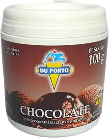 Base em Pó Para Sorvetes Picolés Geladinhos Vários Sabores (Chocolate)