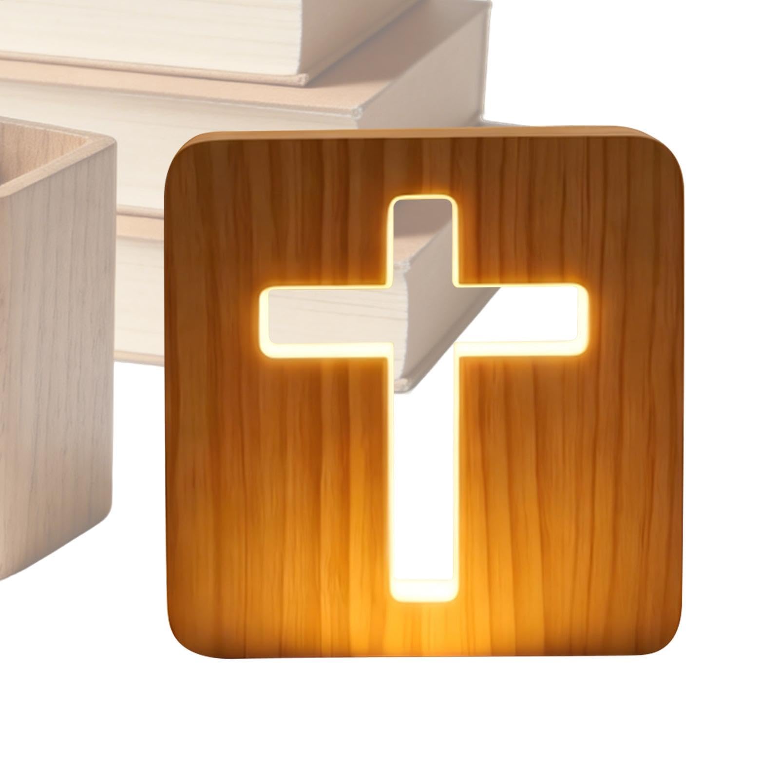Lampki Nocne Dla Dzieci Urocza drewniana dekoracja LED USB z 3 poziomami