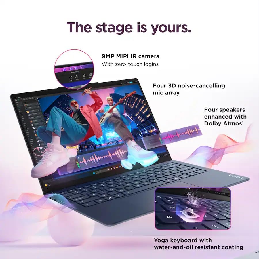 Image of Lenovo Slim 7X, 14 inch OLED Touchscreen, Snapdragon X2 Plus, 16GB DDR5 1TB SSD