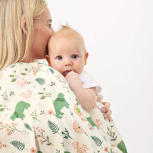 Miniatura 3 de Manta de muselina para bebé, unisex, suave, para cochecito, toallas de baño para recién nacido, 43 x 45 pulgadas