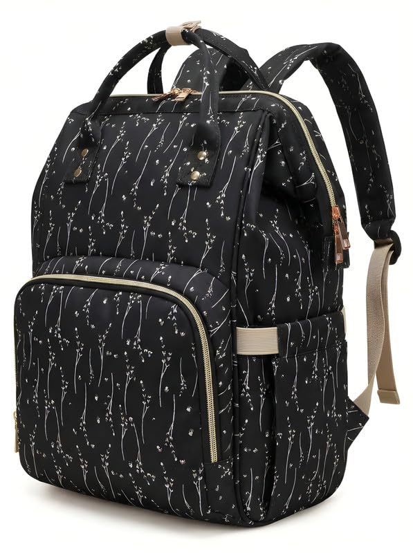 Babies Diaper Bag for Mothers | Maternity Bag for Travel | New Born Baby Diaper Bag for Mother, Multi Compartments, Insulated Bottle Pockets (Waterproof, 17 litres)