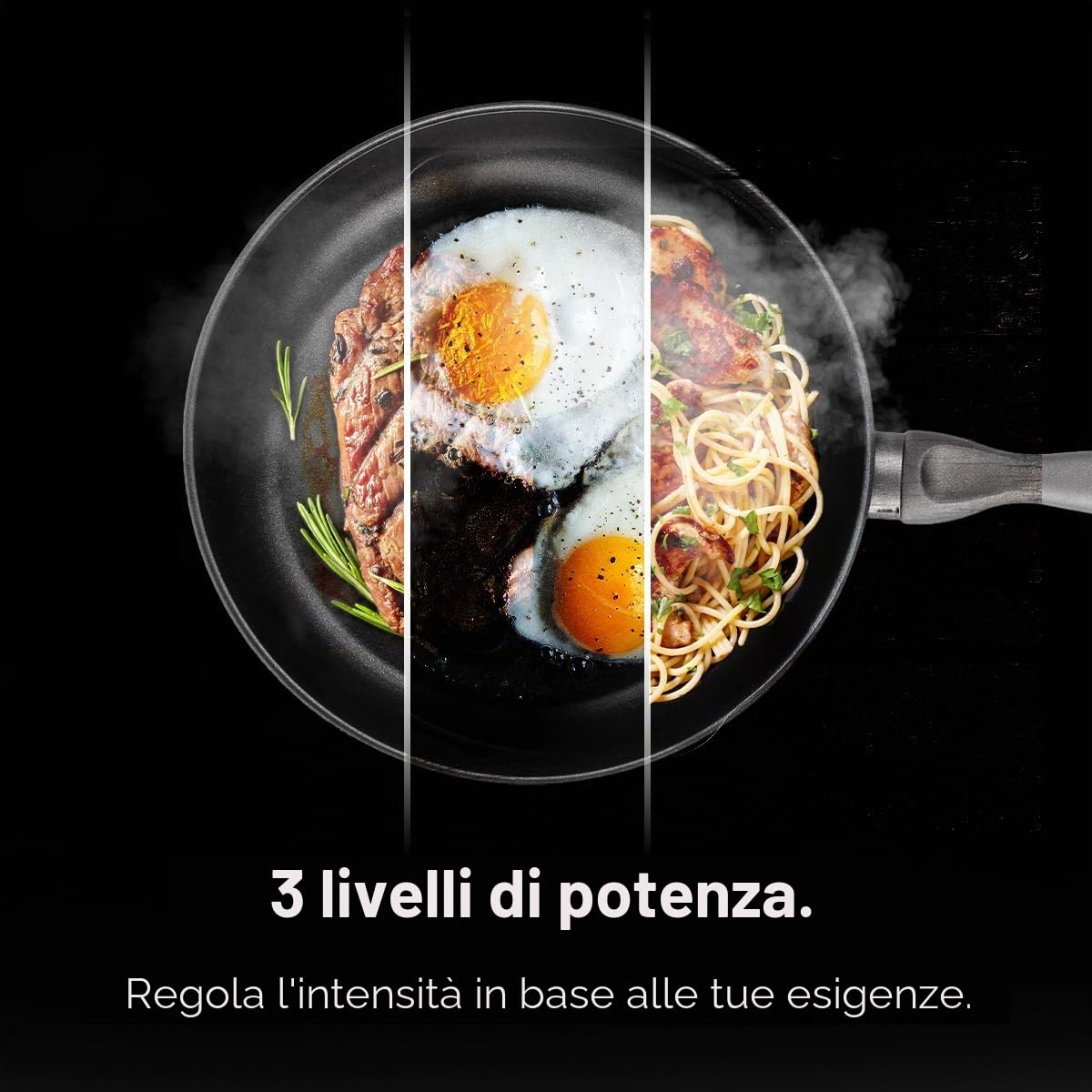 Cecotec Cappa Aspirante 52 cm Integrata Flux IM 523500 Inox B. Potenza Di Aspirazione 350M3/H, Motore 70W, Controllo Meccanico, 3 Livelli Di Potenza, Luce E Filtro Al Carbonio, Inox
