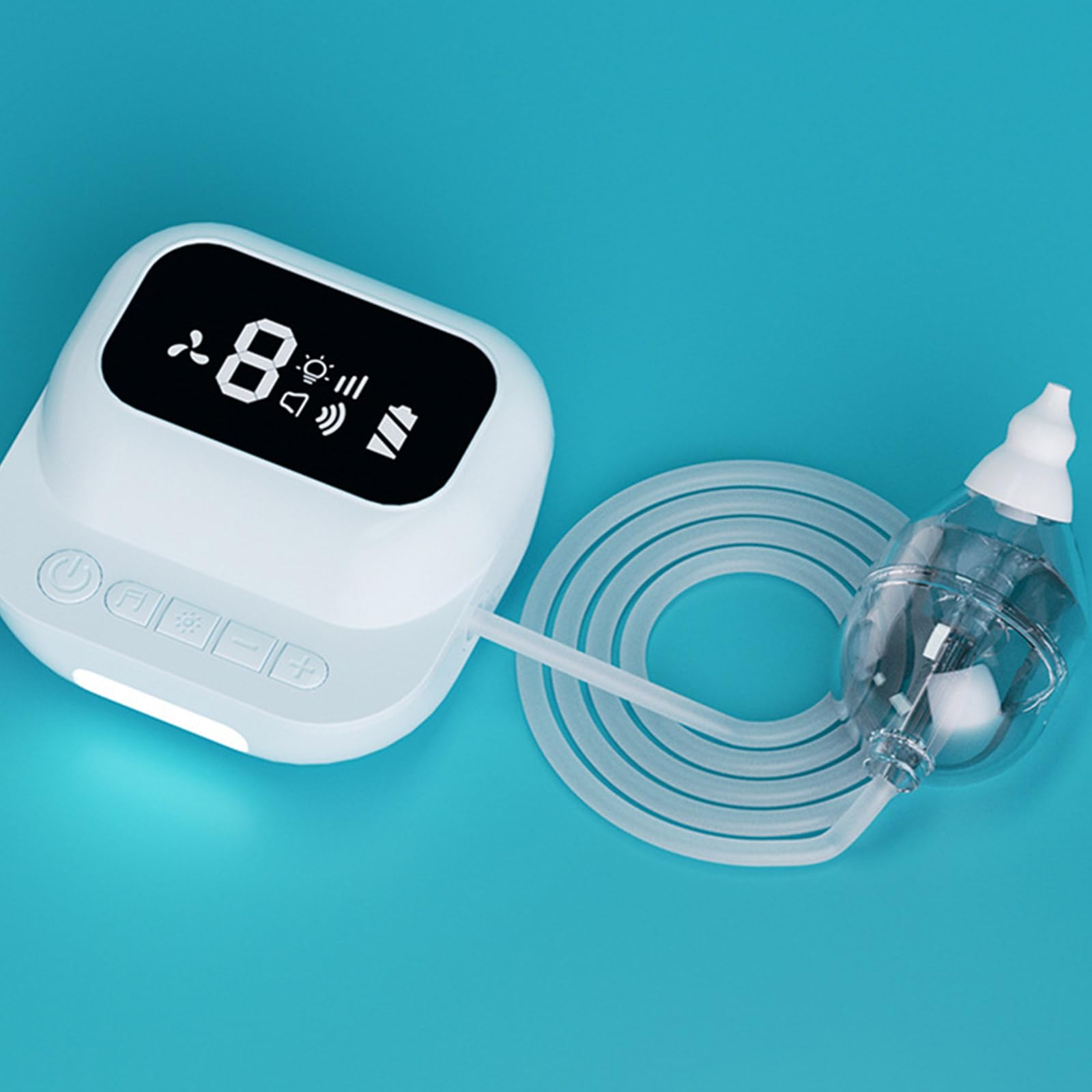 Aspiratore nasale elettrico per il bambino con 9 aspiratori ricaricabili naso Cleaner con punta Set per neonati e
