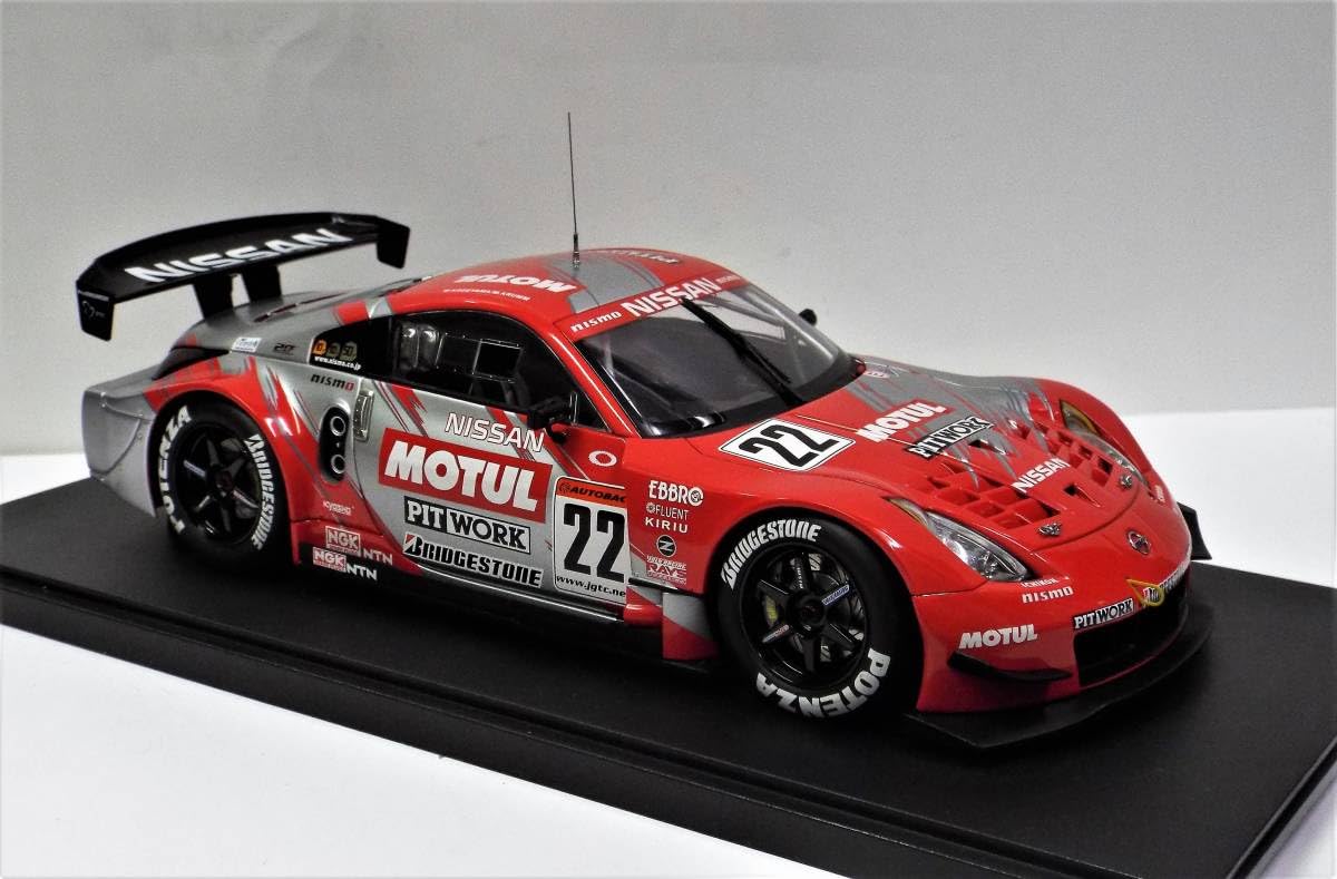 Amazon.co.jp: Aa 1/18 モチュール ピットワーク Z Z33#22 M.影山/M