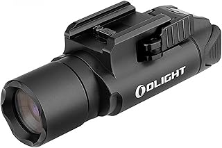 OLIGHT Valkyrie Turbo LEP Flashlight, 530 Meters Long-Range Distance, Max Light Intensity 70,225cd, Rail Mount Light Compatible with 1913 or GL Rail, Powered by Batteries