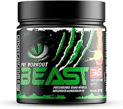 3VS Nutrition Pré-Treino Beast 300g Sabor Laranja
