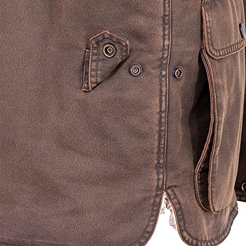 Image of OUTBACK TRADING Men's 29742 Cobar Berber Lined Cotton Outdoor Casual Western Vest