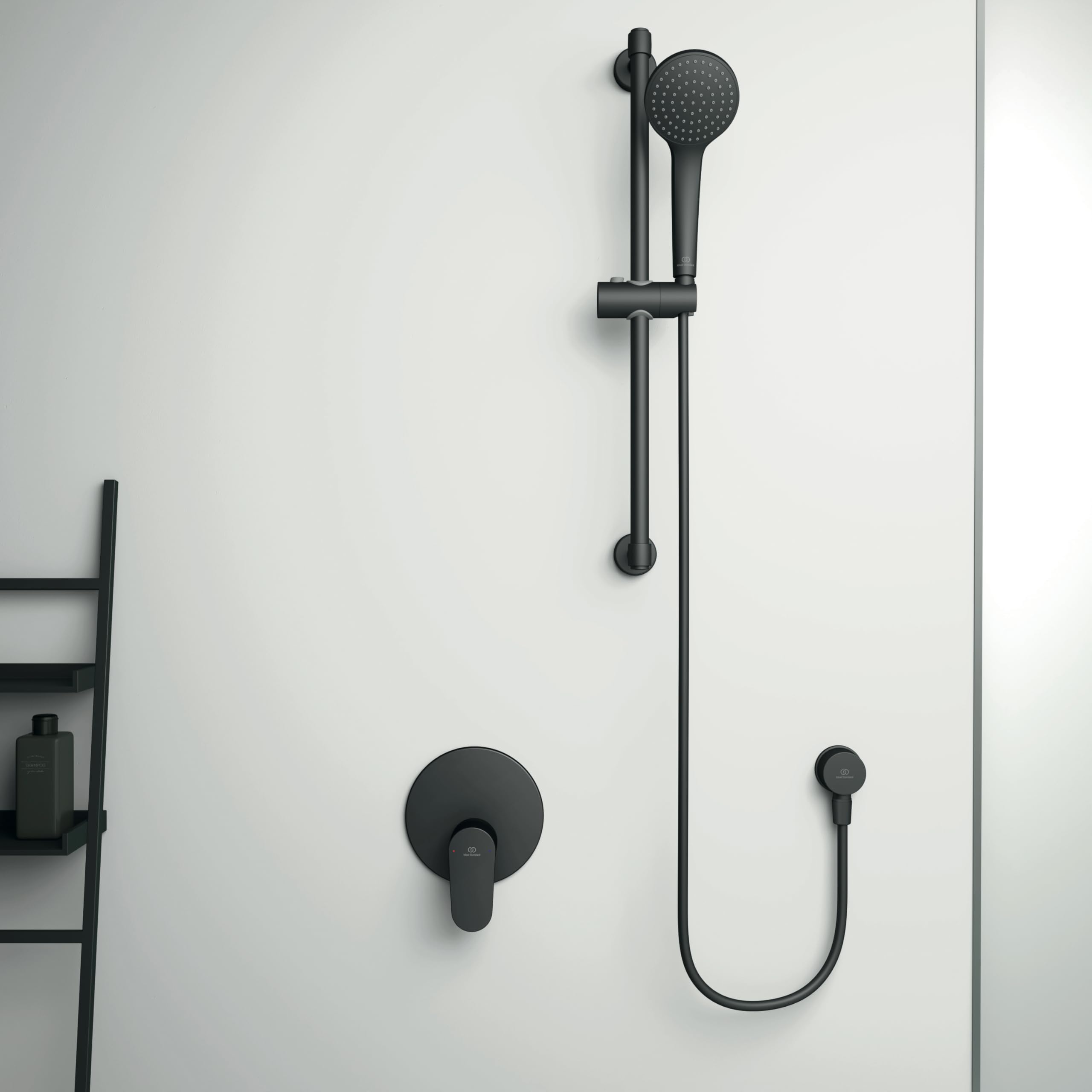 Ideal Standard - Cerafine O Miscelatore Doccia ad Incasso - Nero Seta