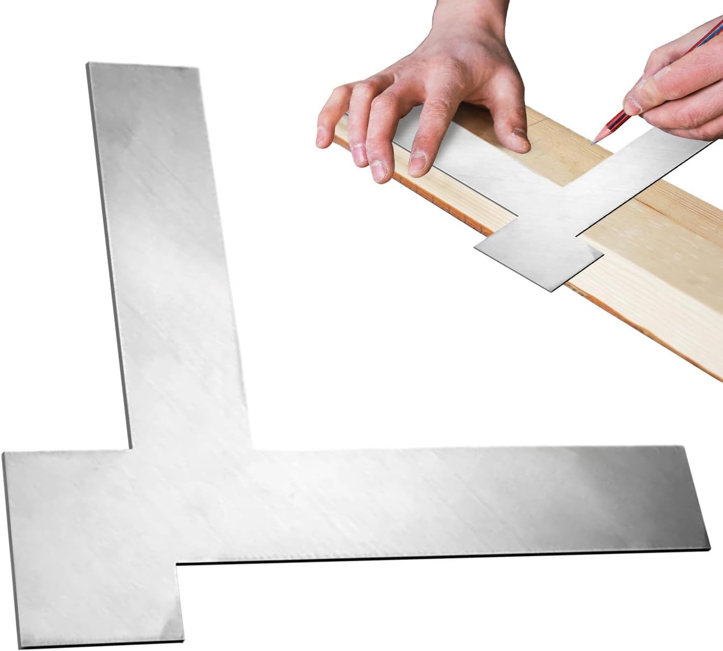 Right Angle Leveler Tool | Stainless Steel Leveling Corner Ruler,Stainless Steel Edge Leveler - for Plastering Bricklaying Carpentry Masonry Flooring Wall Painting