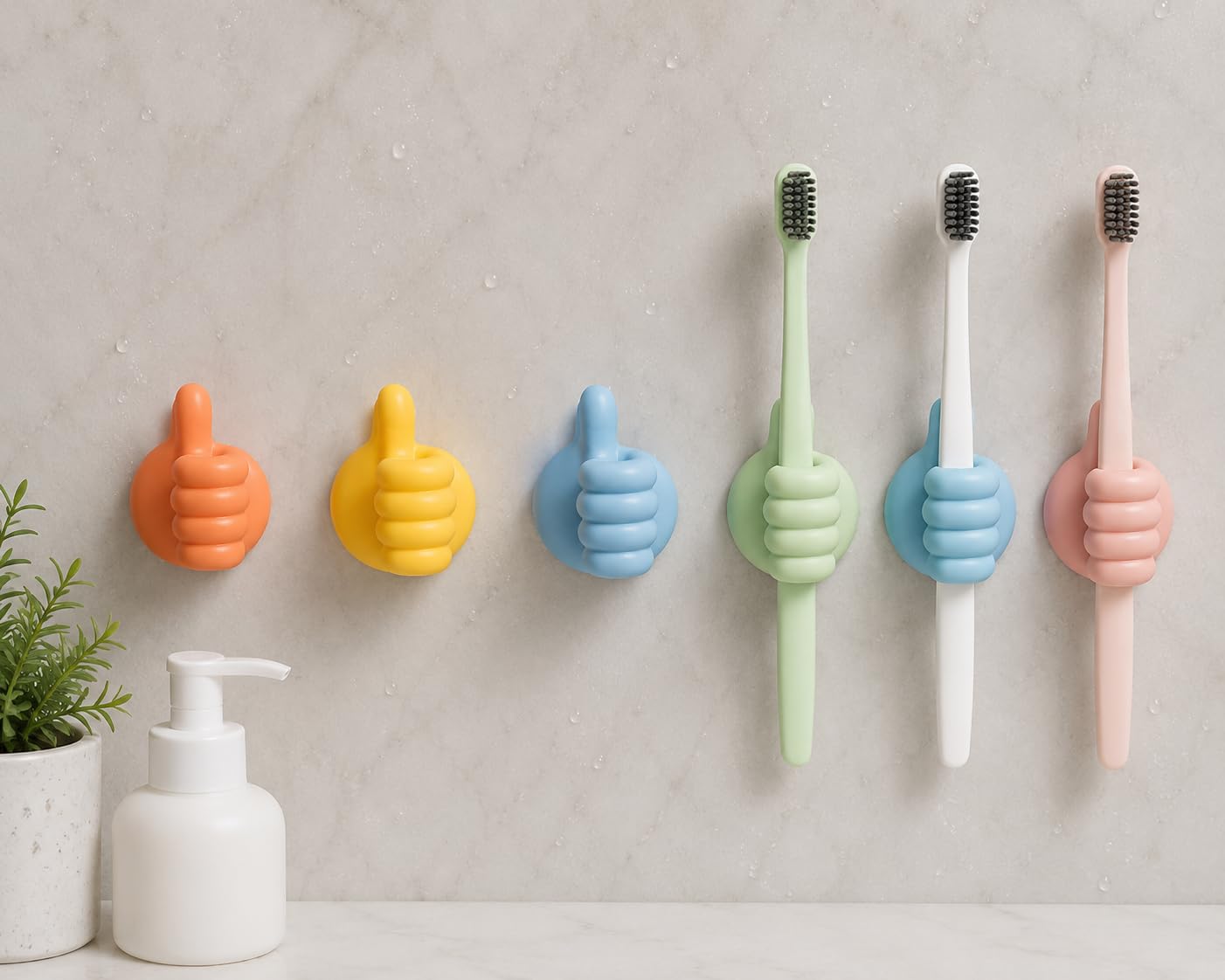 Adhesive Wall Hooks - No Drill, Damage-Free! -5