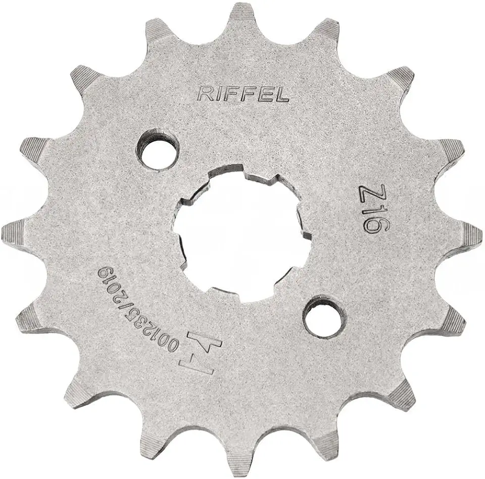 Kit Cg 150 Titan (04 , 15) / Cg 160 Cargo (16 , 17) / Cg 160 Fan (16 , 18) 43Z X 16Z Com Corrente 428Ho X 118L , Top (1045) , Riffel