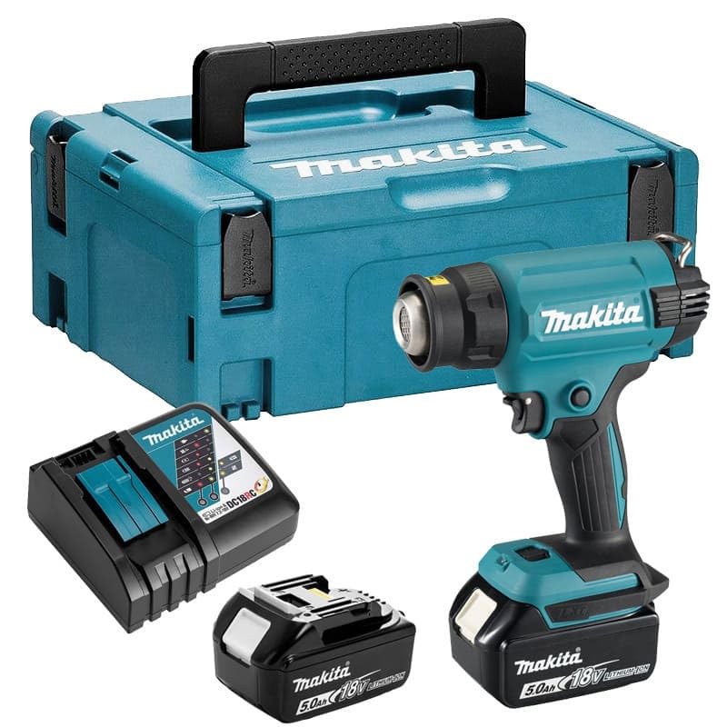 MAKITA DHG181RTJ - Decapador inalámbrico (2 x 5,0 Ah)