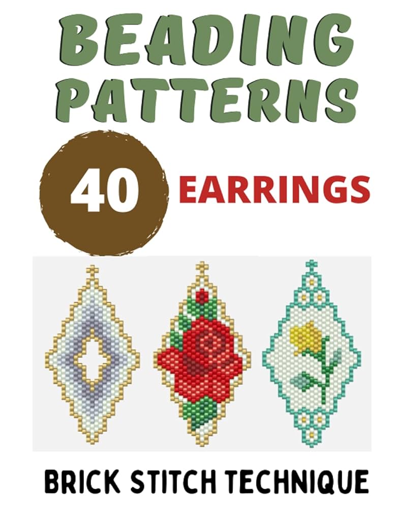 amazon-com-beading-patterns-40-earrings-collection-gift-for-needlewomen-keepsake-book-graph-paper-beadweaving-brick-stitch-technique-seed-beads-miyuki-delika-toho-or-czech-9798463684431-alex-natalee-books for Earring Template Free Printable Brick Stitch Earring Graph Paper Amazon.com: Beading Patterns 40 Earrings Collection - Gift for needlewomen - Keepsake book - Graph Paper: Beadweaving Brick Stitch Technique Seed Beads Miyuki Delika, Toho or Czech: 9798463684431: Alex, Natalee: Books for Earring Template Free Printable Brick Stitch Earring Graph Paper