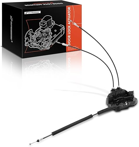 Miniatura 1 de A-Premium Actuador de bloqueo de puerta compatible con vehículos Nissan, Versa 2007-2013 Hatchback, sedán 2007-2010, lado trasero derecho del