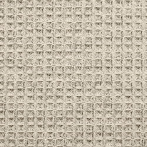 Image of Modern Threads 100% Cotton Waffle Thermal Blanket, Taupe, King /California King