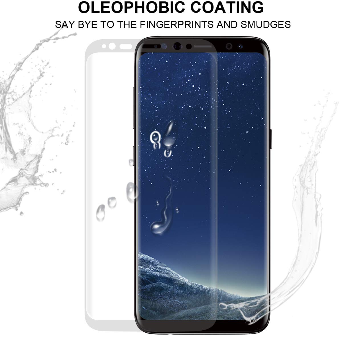 : Cavor Galaxy S8+ SC-03J &frasl;SCV35対応 強化ガラス