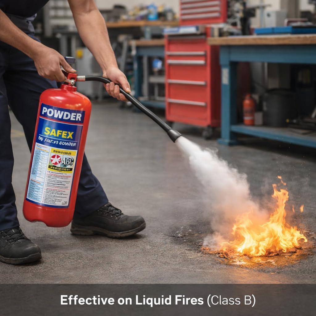Safex ABC Fire Extinguisher - BIS Certified -4 Safex ABC Fire Extinguisher - BIS Certified -4