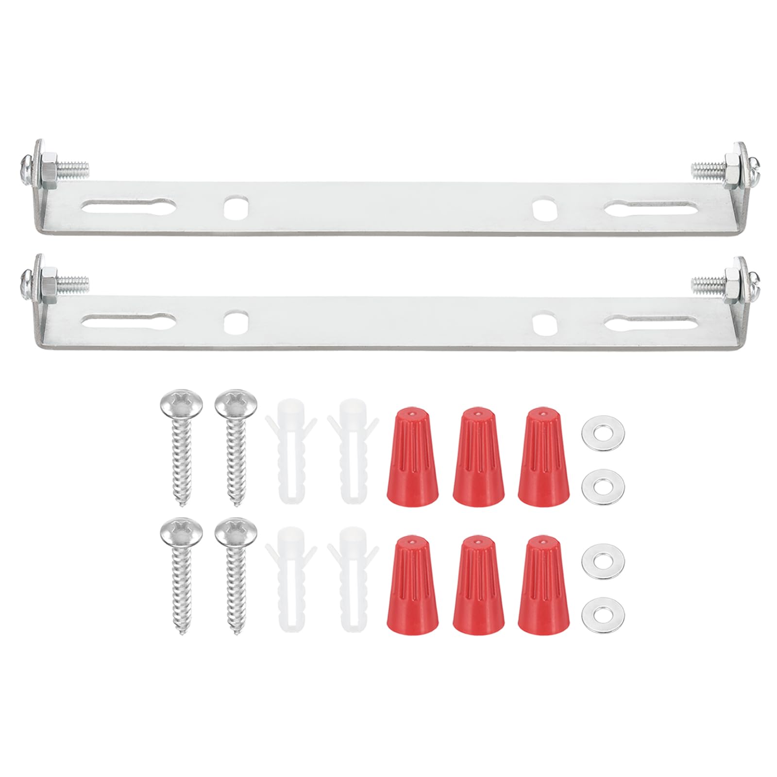 PATIKIL 150mm (5.9") Universal Light Fixture Mounting Bracket Kit