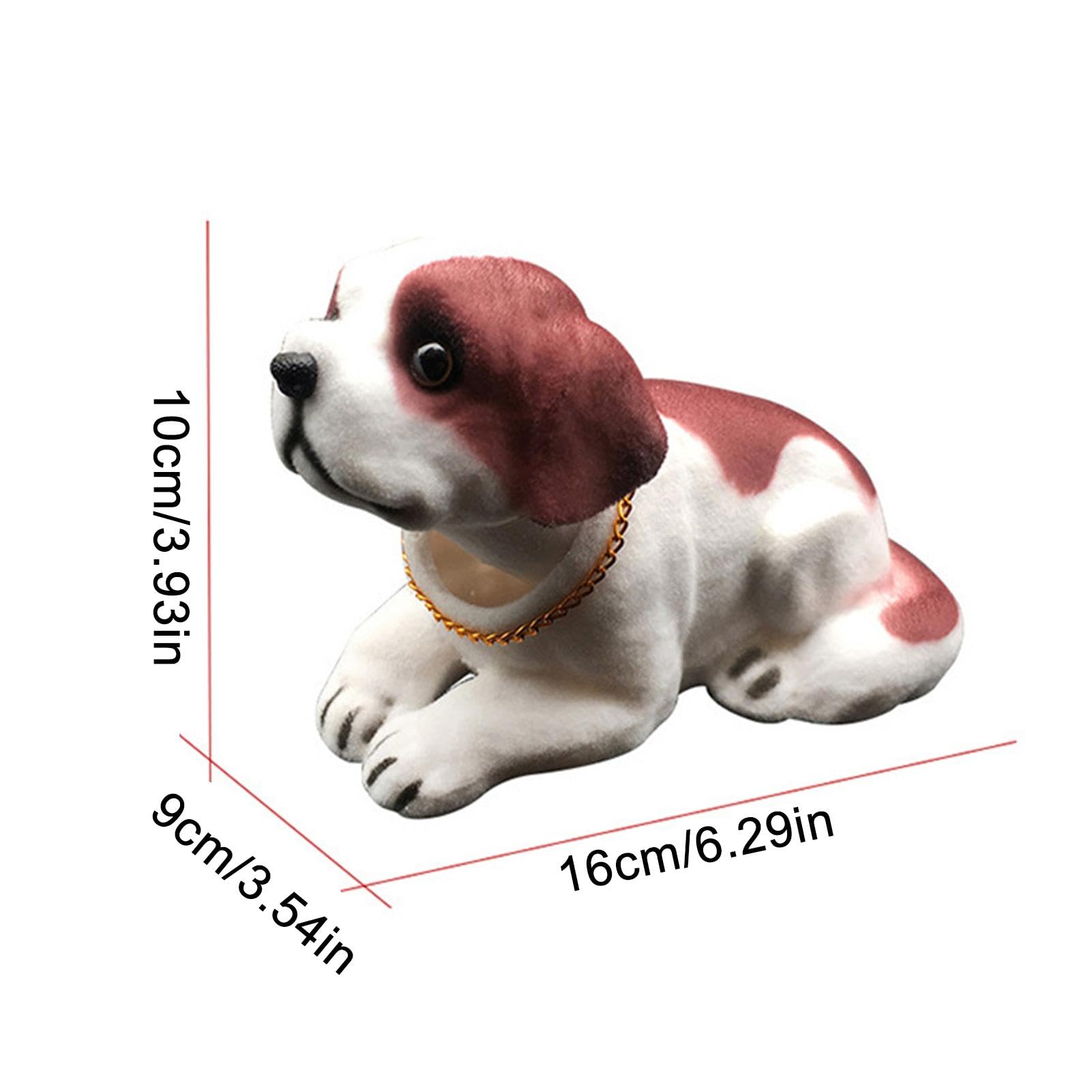 Figura di cane per auto, decorazione auto del fumetto, per auto del cane | del fumetto della resina | Figure decorative del cane, ornamento automatico per i viaggi