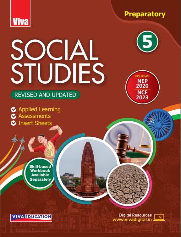 Viva Social Studies, 2024 Edition Book-5 Paperback