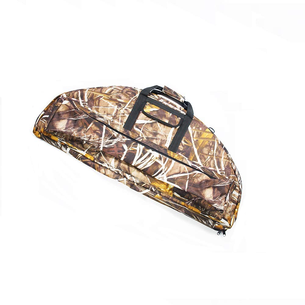 DETECH Tiro con l'arco Caccia Tela Compound Bow Bag Holder Custodia per il trasporto con freccia Tasca Maniglia & Cinghie 95/115x45cm