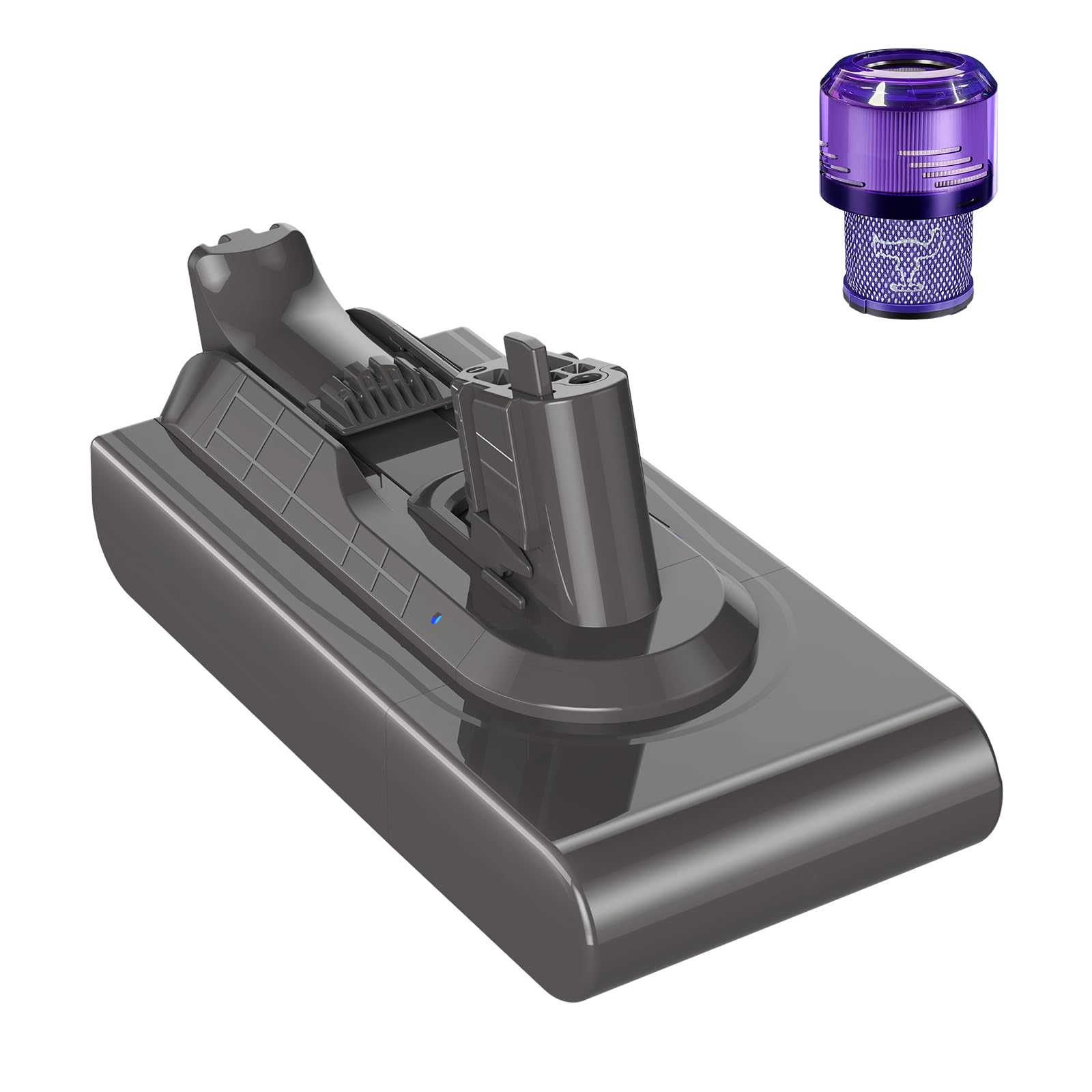 V11 Akku kompatibel mit Dyson SV15/SV16/V11 Outsize, Torque Dribe, Animal Cordless Stick/ V11 Absolute Extra, Fluffy Extra, Absolute Pro Staubsauger(Nicht für Befestigungsarten mit Schrauben)