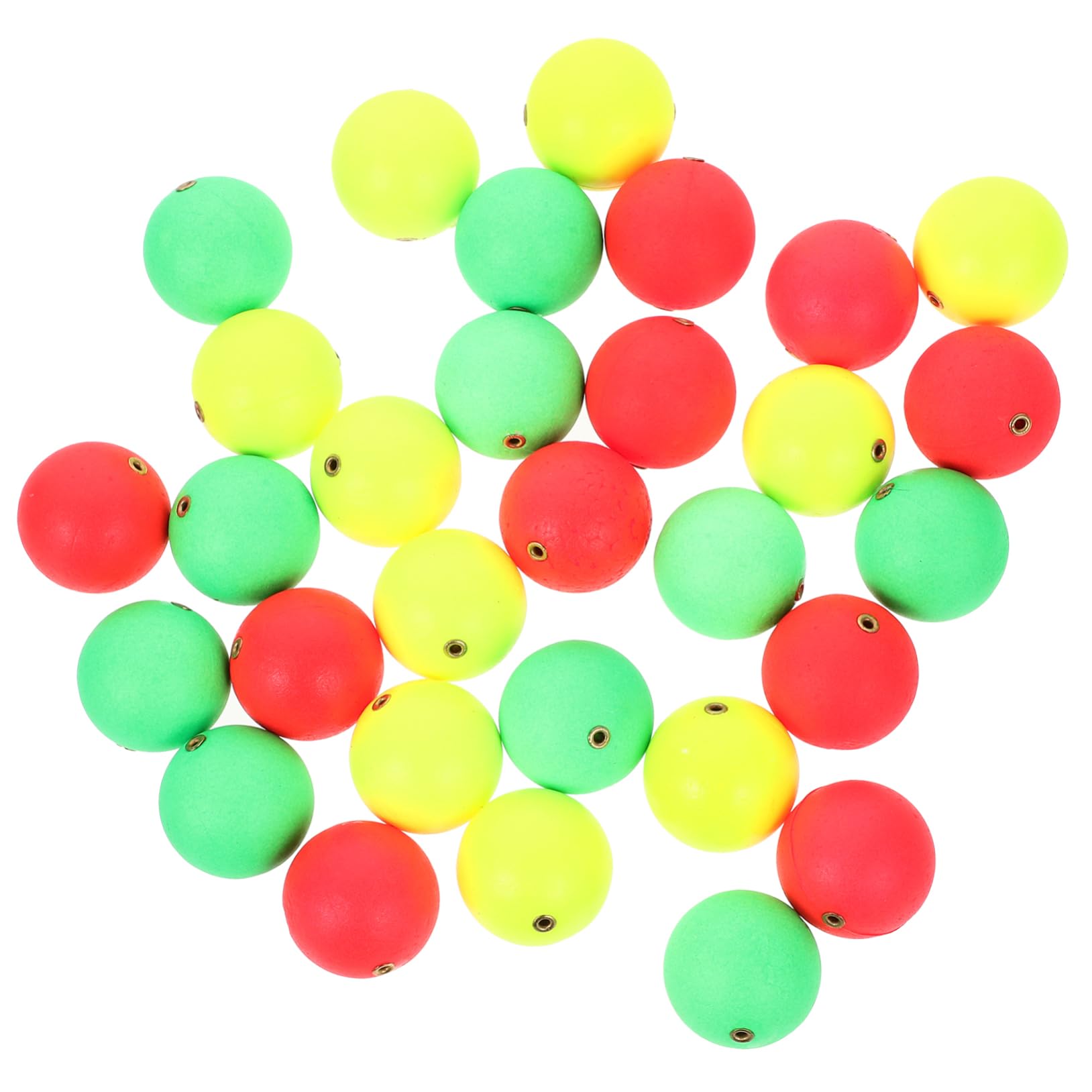 POPETPOP Lot De 4 Bouées De Pêche Flottantes en Mousse pour Ligne De Pêche Idéales pour La Pêche À La Mouche Et Les Montages Pompano 30 Pièces X 4