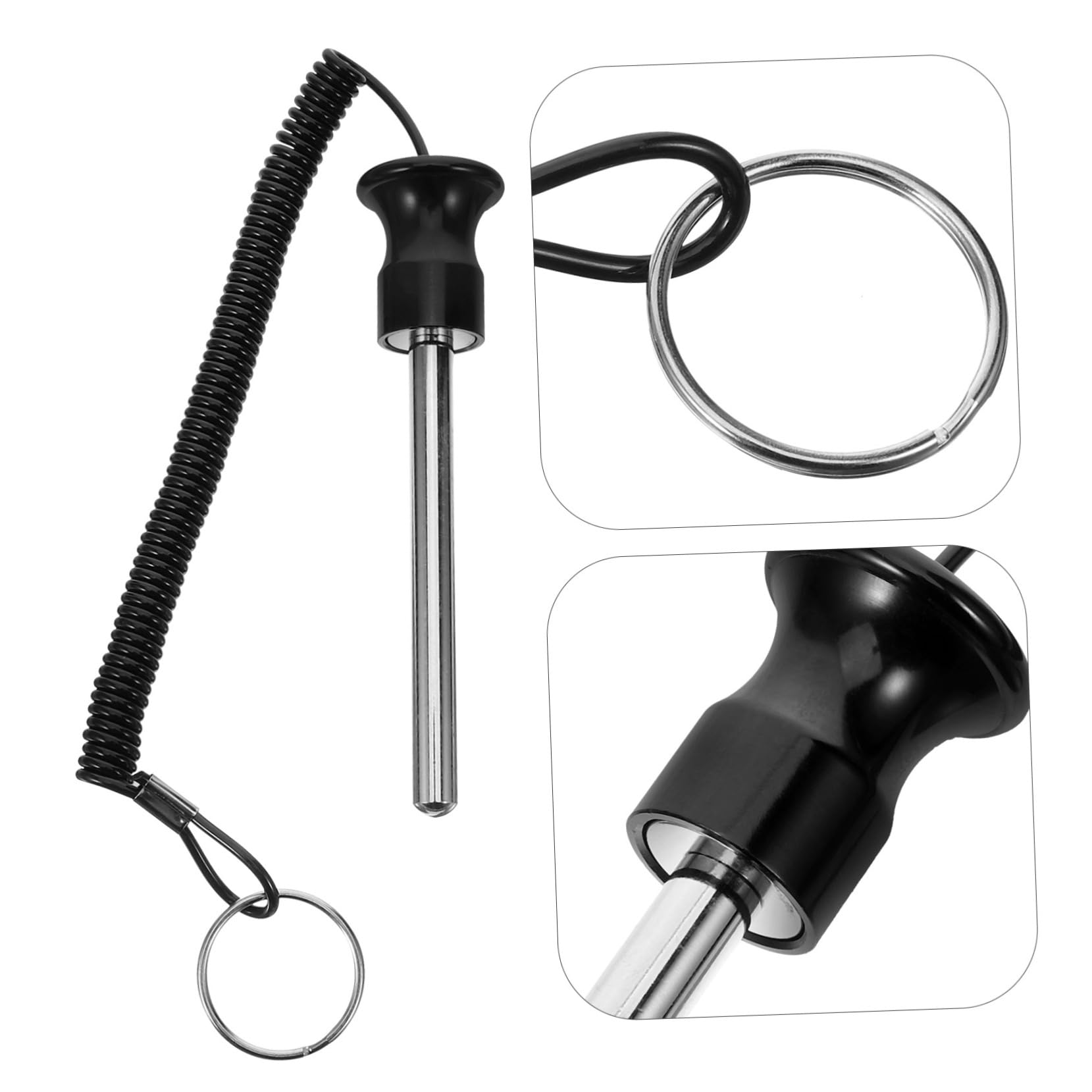 BESPORTBLE 3pezzi Loading Pin Holder per Pesi da Palestra Accessorio Fitness per Allenamenti di e Riscaldamento Casa e Palestra