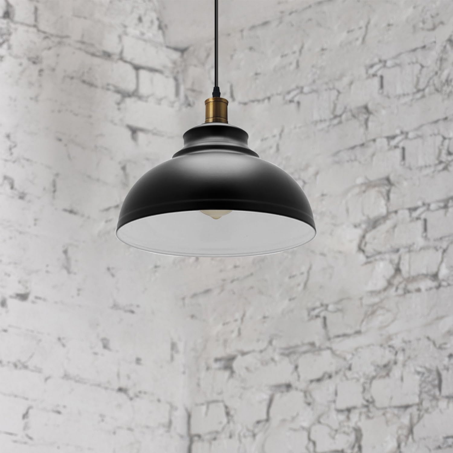 Metal Ceiling Lamp Shade, Easy Fit Light Pendant, Modern Ceiling Lighting Shade for Bedroom Hallway, Office, Café, Restaurant - Image 2