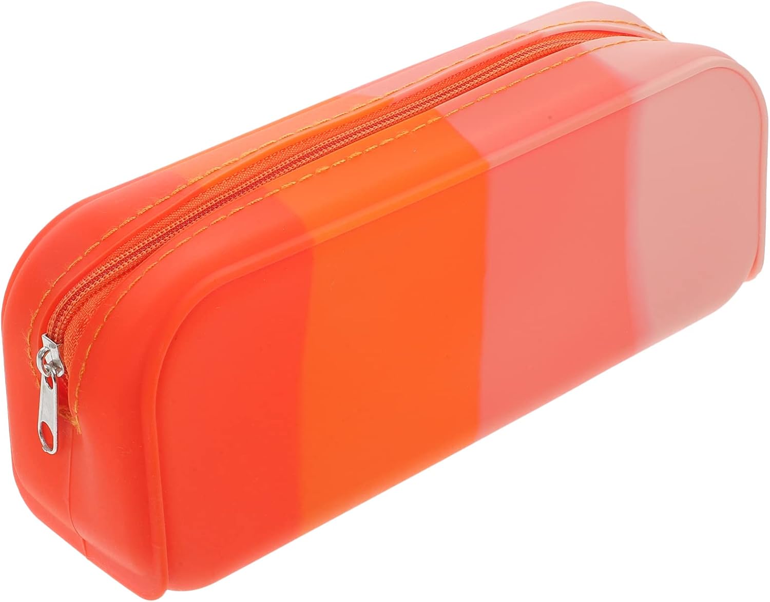 Tofficu Silicone Pencil Case Pouch Bag Candy Color Pencil