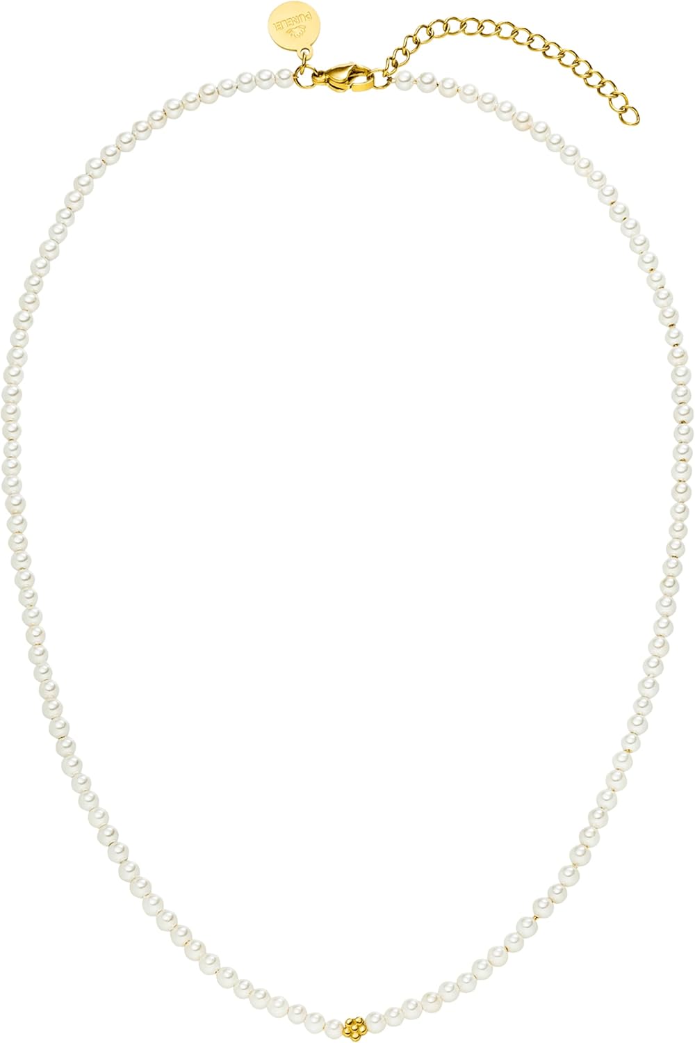 Purelei® Bloomy Necklace – stainless steel jewelry – Waterproof chain – 16-18 inches adjustable length – Fashion jewelry for your individual look