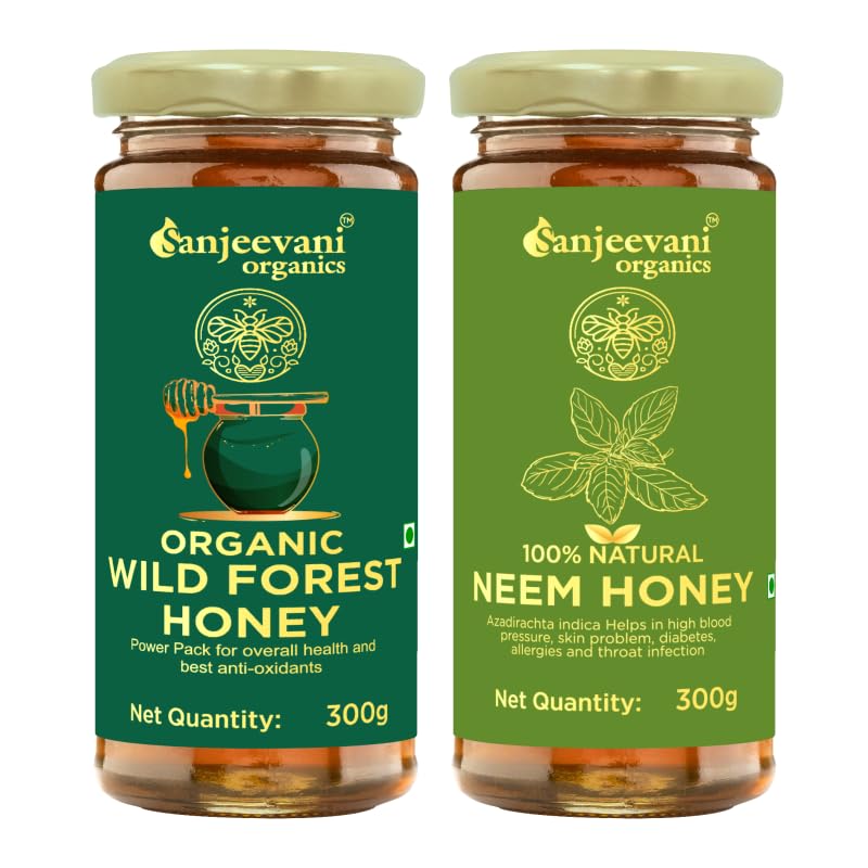 See full amazon price history chart for Natural + Organic Raw Honey | Combo Pack of 2 | Neem Honey 300 g | Wild Forest Raw Honey 300g | Unpasteurized Natural & Organic Honey | No Added Sugar | Multi Floral | Chemical Free | No Adulteration Natural + Organic Raw Honey | Combo Pack of 2 | Neem Honey 300 g | Wild Forest Raw Honey 300g | Unpasteurized Natural & Organic Honey | No Added Sugar | Multi Floral | Chemical Free | No Adulteration (B0D9DLS5K4) Amazon Price History, Amazon Price Tracker