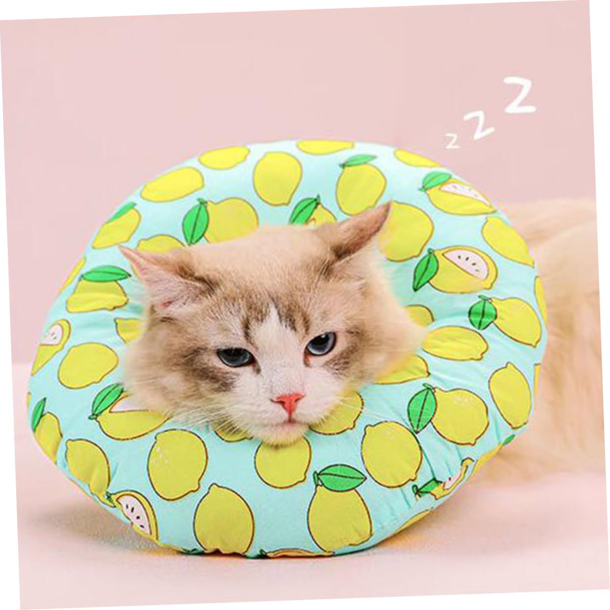 VANZACK 3 Pezzi Cuscino Per Cani Collare Per Gattini Cono Per Animali Domestici Collare in Morbido Cotone Vestibilità Comoda Per Tutte Le Taglie