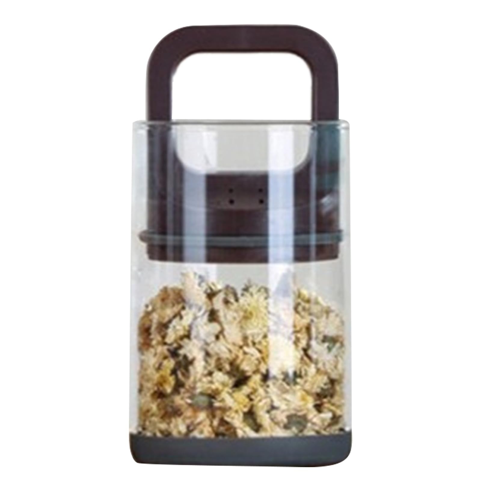 YROHGKPN Glass Food Preservation Canister Sealed Container for Food Preservation Storage Jar for and Organization Innovative Lid Technology