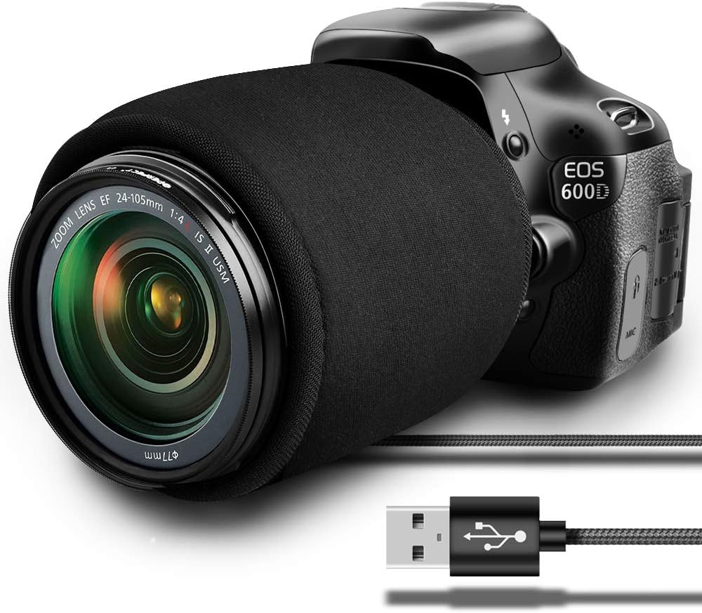 USB Lens Warmer, Lens Defogging Heater Condensation Prevention Lens Warmer, Fast Warming for Universal Camera Lens,Telescopes,Coffee Cup,Baby's Bottle