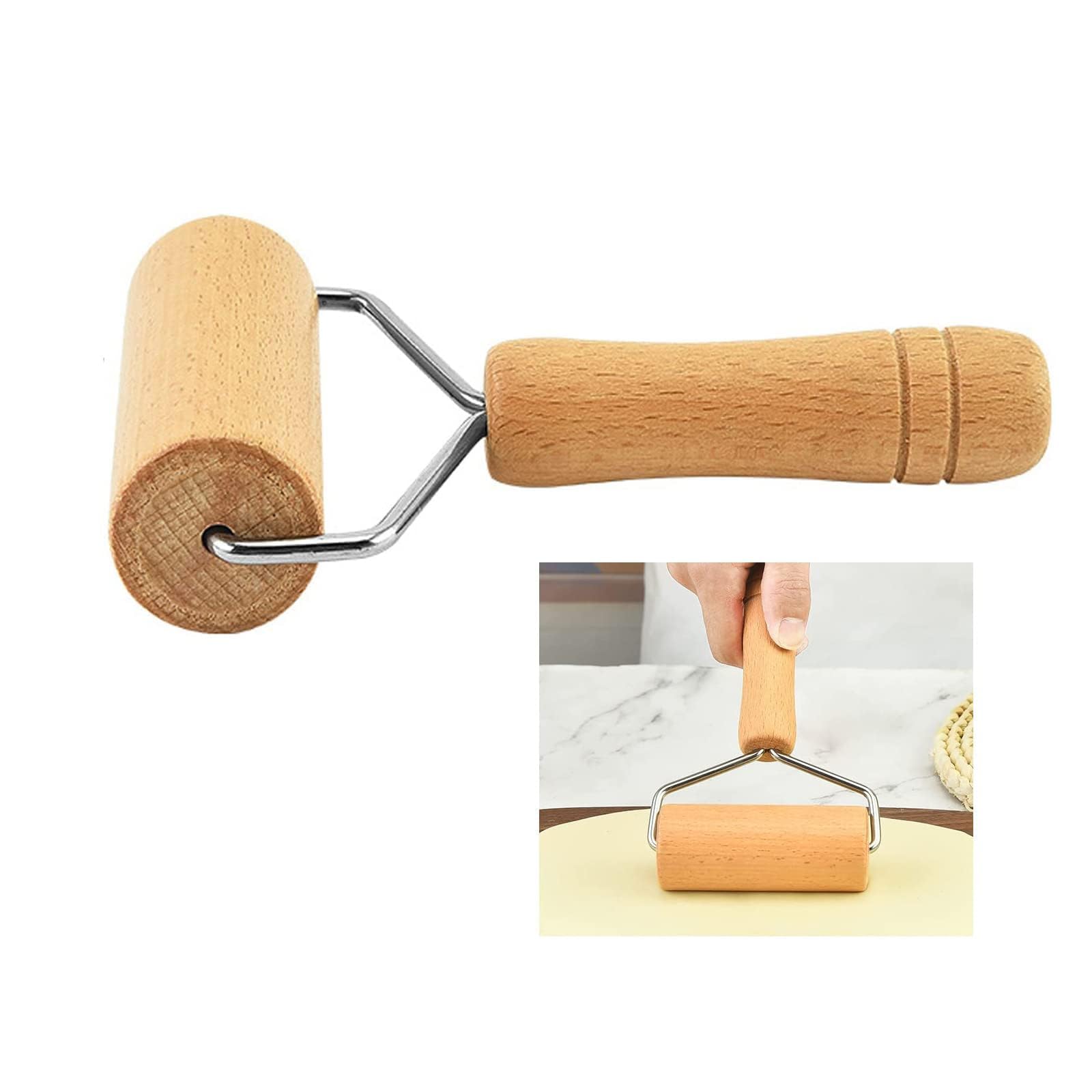 Xnchhou Home Accessories Dumpling Rolling Skin Rollers Bakeware Gadgets Household Kicthen Restaurant Roller Dumpling Skin Flour Stick Cooking Tool 2024