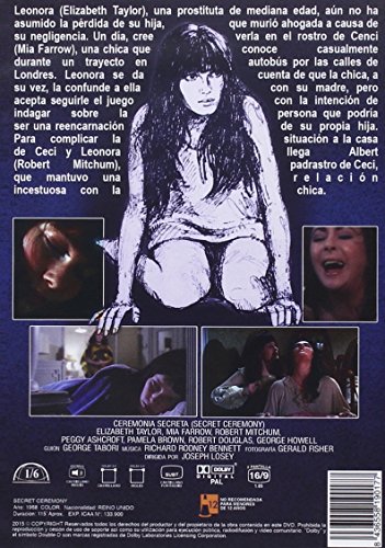 Ceremonia Secreta DVD 1968 Secret Ceremony