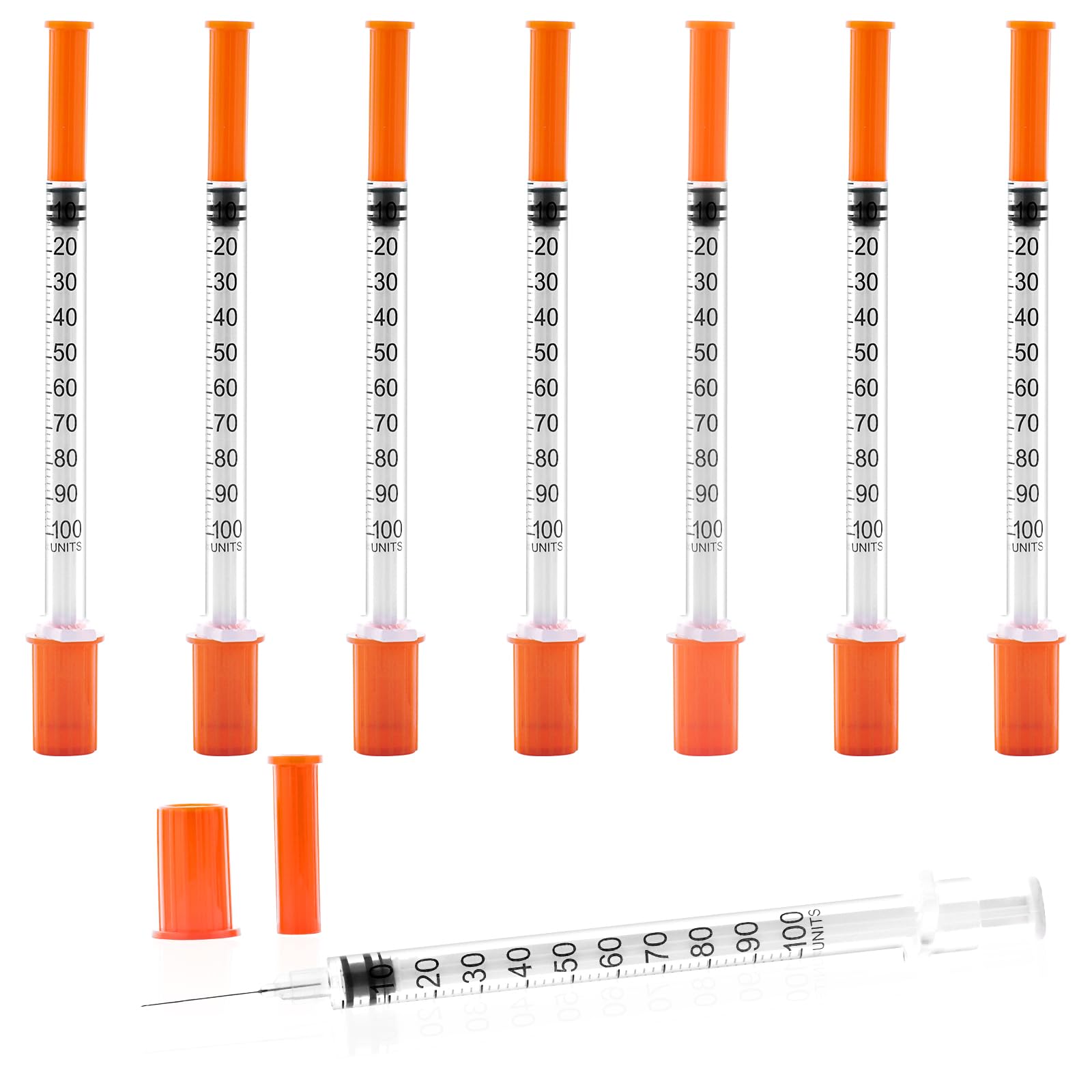 U-100 1cc Syringes with 31g 5/16" (8mm) , Individually Wrapped, Pack of 100 — Amazon image 10
