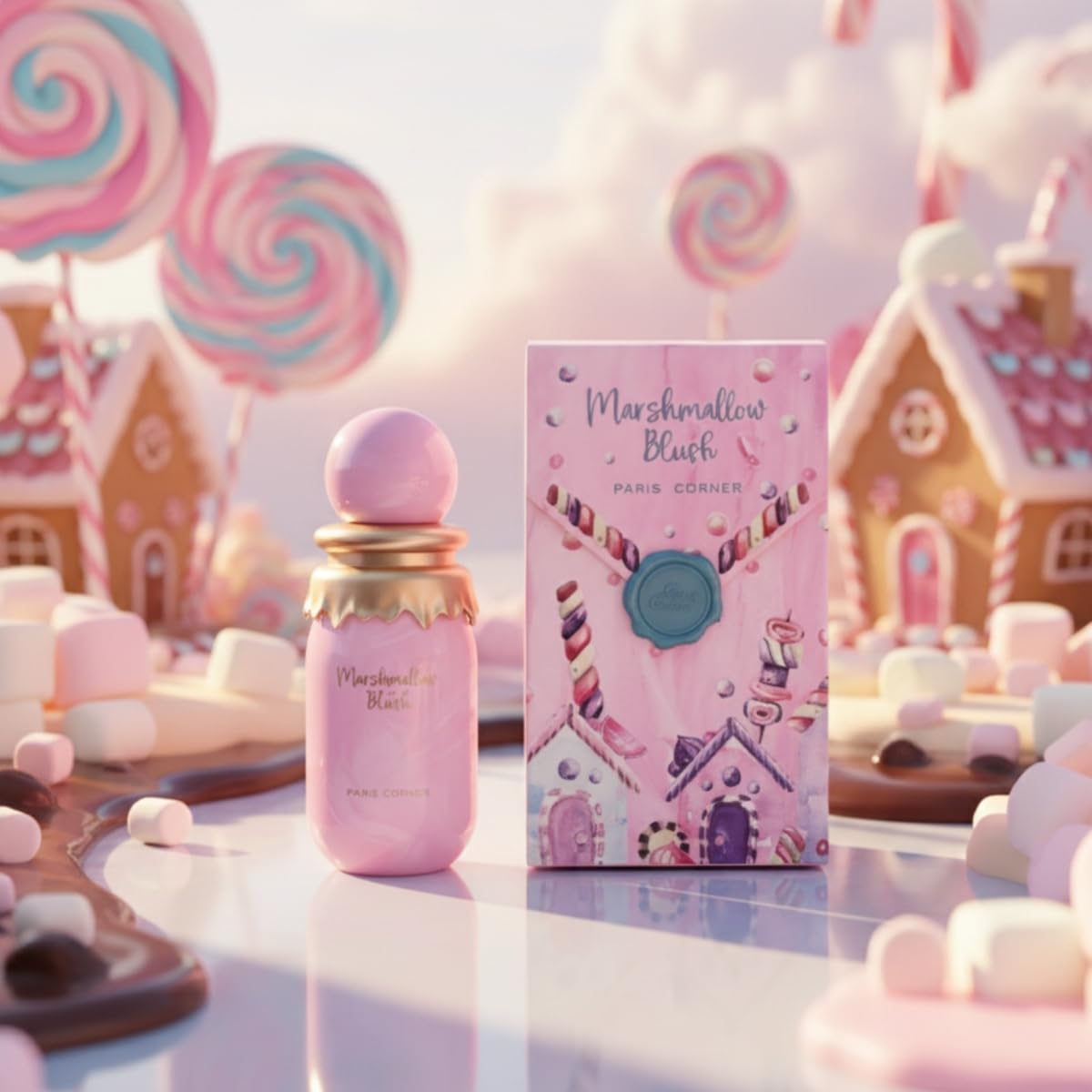 Amazon.com : Paris Corner | Marshmallow Blush EDP | A Unique