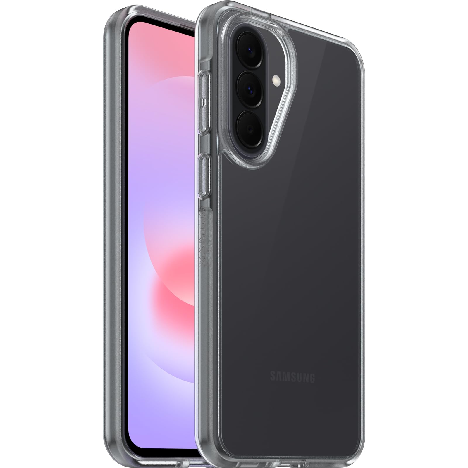 OtterBox React Series Case for Samsung Galaxy A37 5G, Shockproof, Drop proof, Ultra-Slim, Protective Thin Case, Tested to Military Standard, Clear