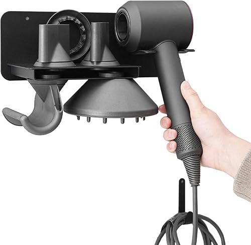 JONR Soporte para secador de pelo montado en la pared soporte para secador de pelo Dyson Supersonic disponible en Yaxa Guatemala