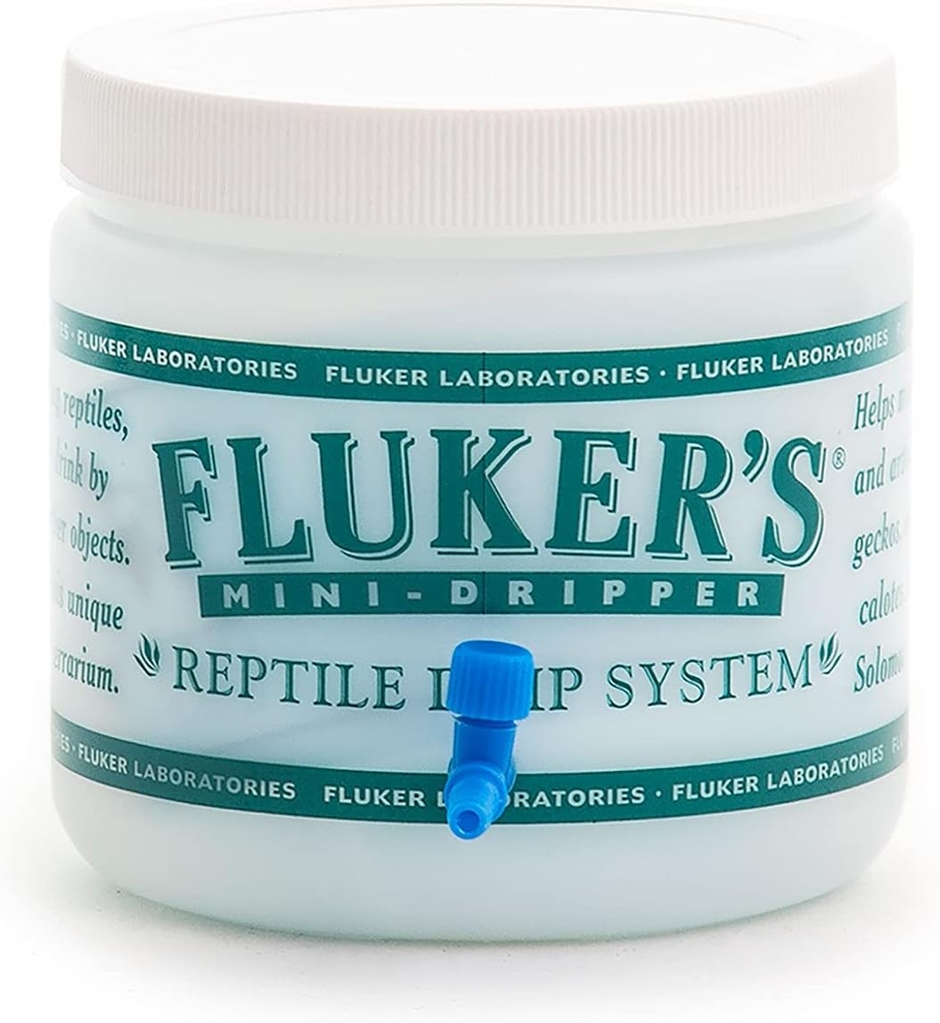 Fluker's35003 12-Ounce Reptile Drip System, Mini