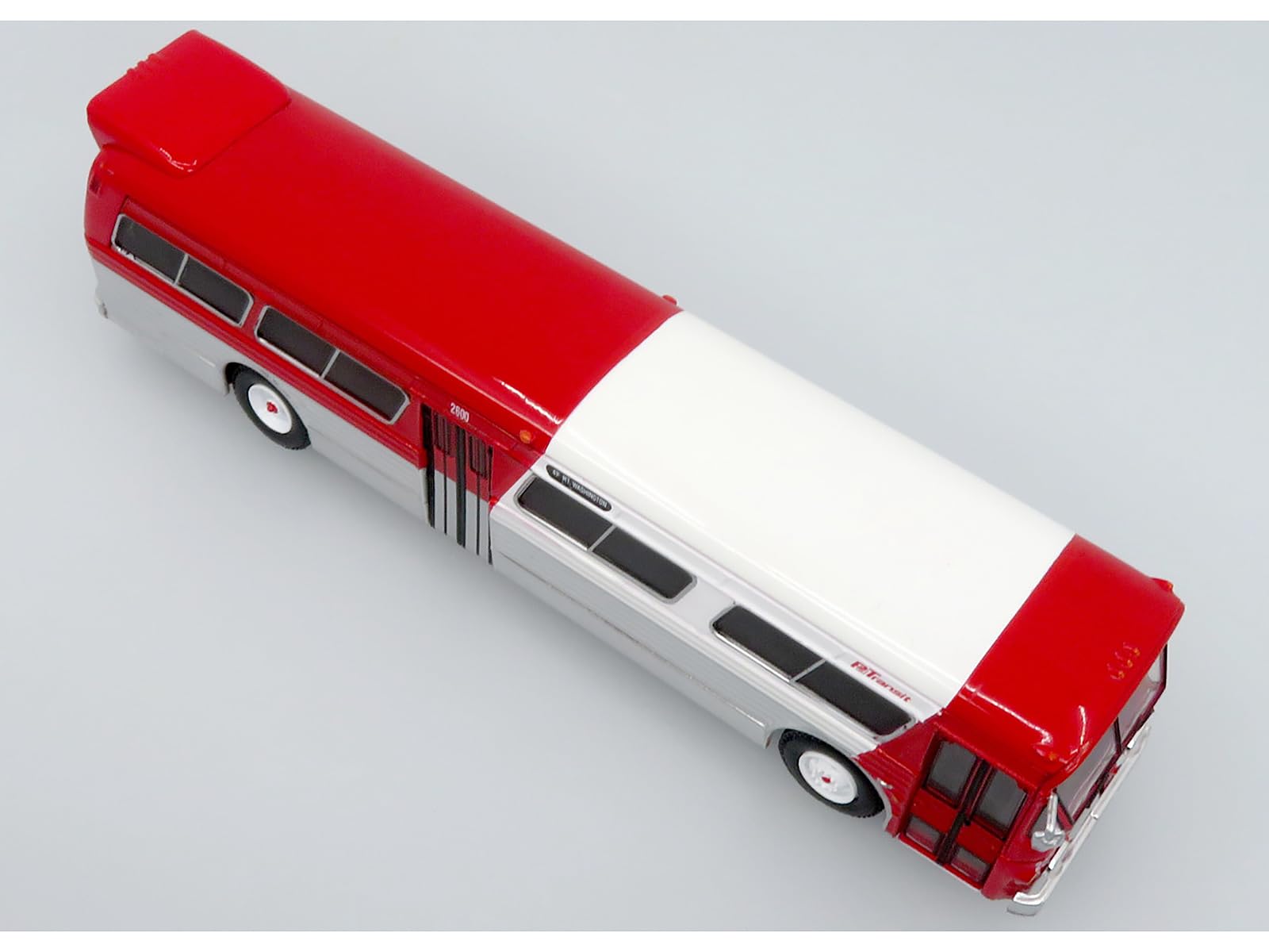 Amazon.com: Iconic Replicas 53102 New Look Transit Bus Pittsburgh