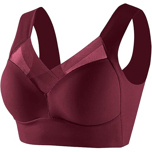 Zen Chic Bra - Seamless Powerful Push Up Wireless Bra Lift Full-Figure Posture Correcting Bra Ice Silk Anti Sagging Bra