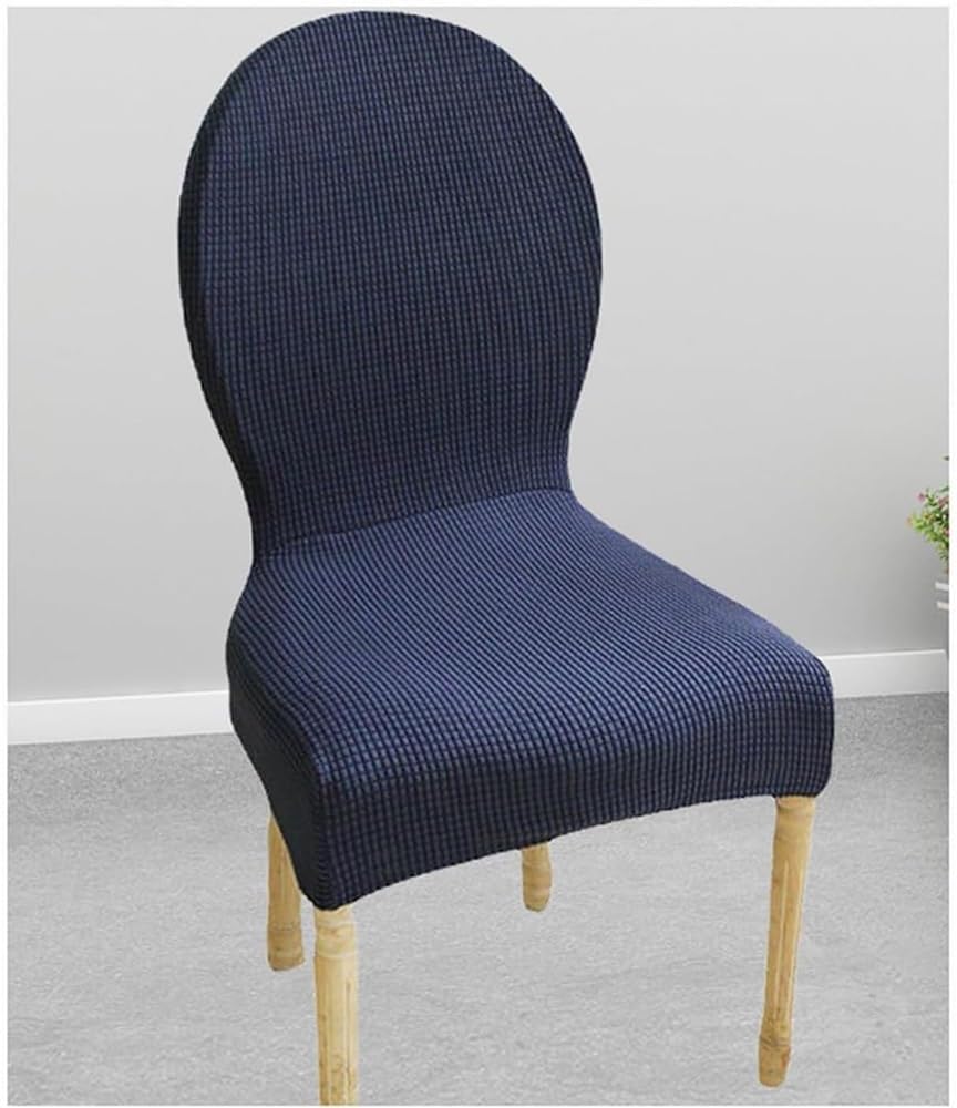 Coprisedia Elasticizzato Con Braccioli, In 85% Poliestere E 15% Elastam, Adatto A Schienali Curvi, 51-55 Cm Larghezza Seduta, 43-47 Cm Profondità, Lavabile