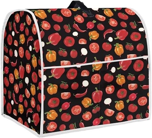 Miniatura 8 de Cubierta antipolvo con estampado de mármol verde azulado para máquina exprimidora, compatible con Kitchen Aid Bowl Lift de 6 a 8 cuartos de galón,