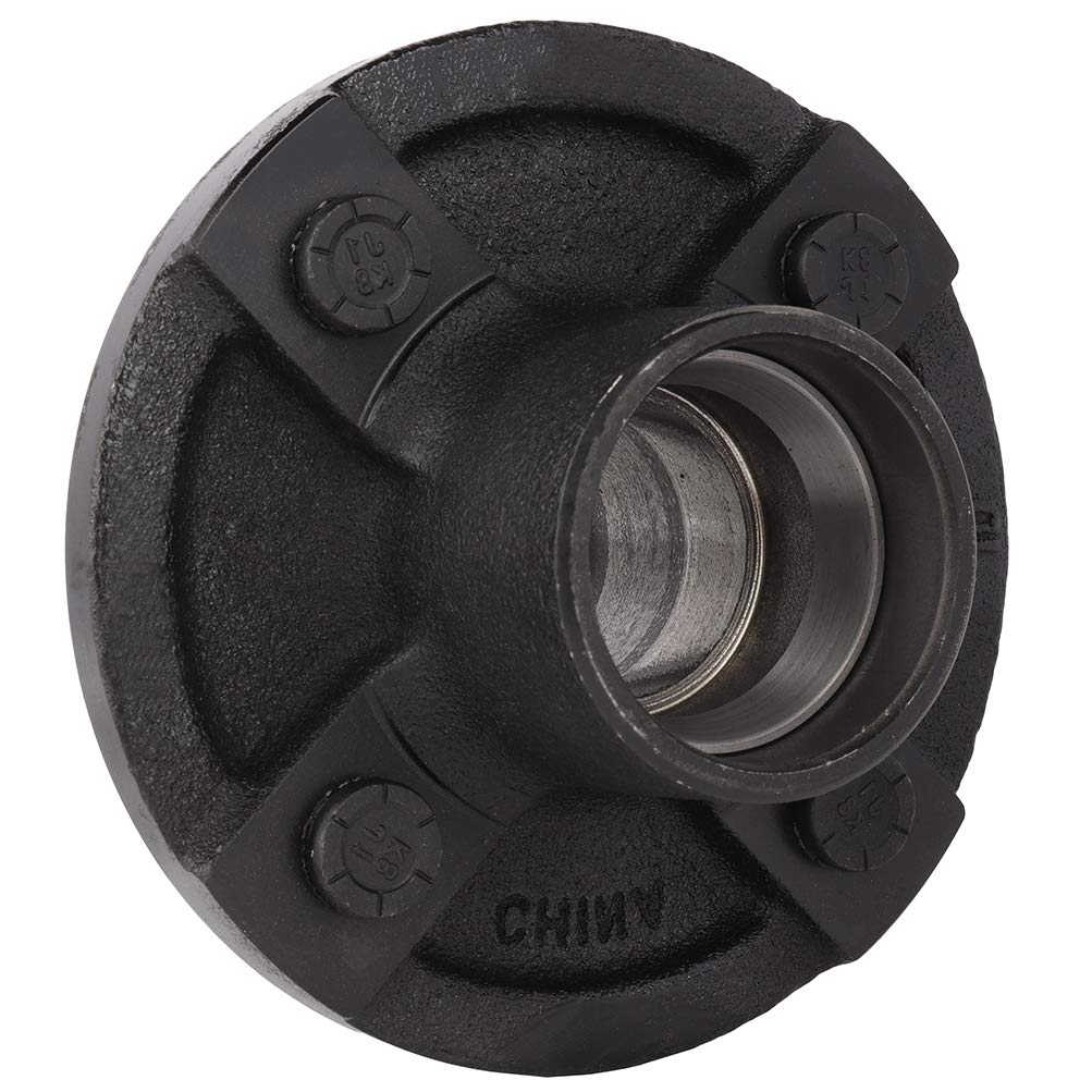 ANPART Trailer Hub Kit for 2000 lbs axle Trailer Axle Hub Wheel Bearing Kits 1 1/16 - L44649 Spindle -4 to 4 Bolt Idler Hub & 1 Round BT8 Spindle