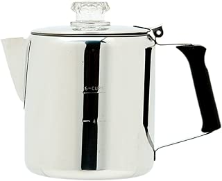 GSI Glacier Stainless Coffee Perk Cup, 3-Cup - coolthings.us