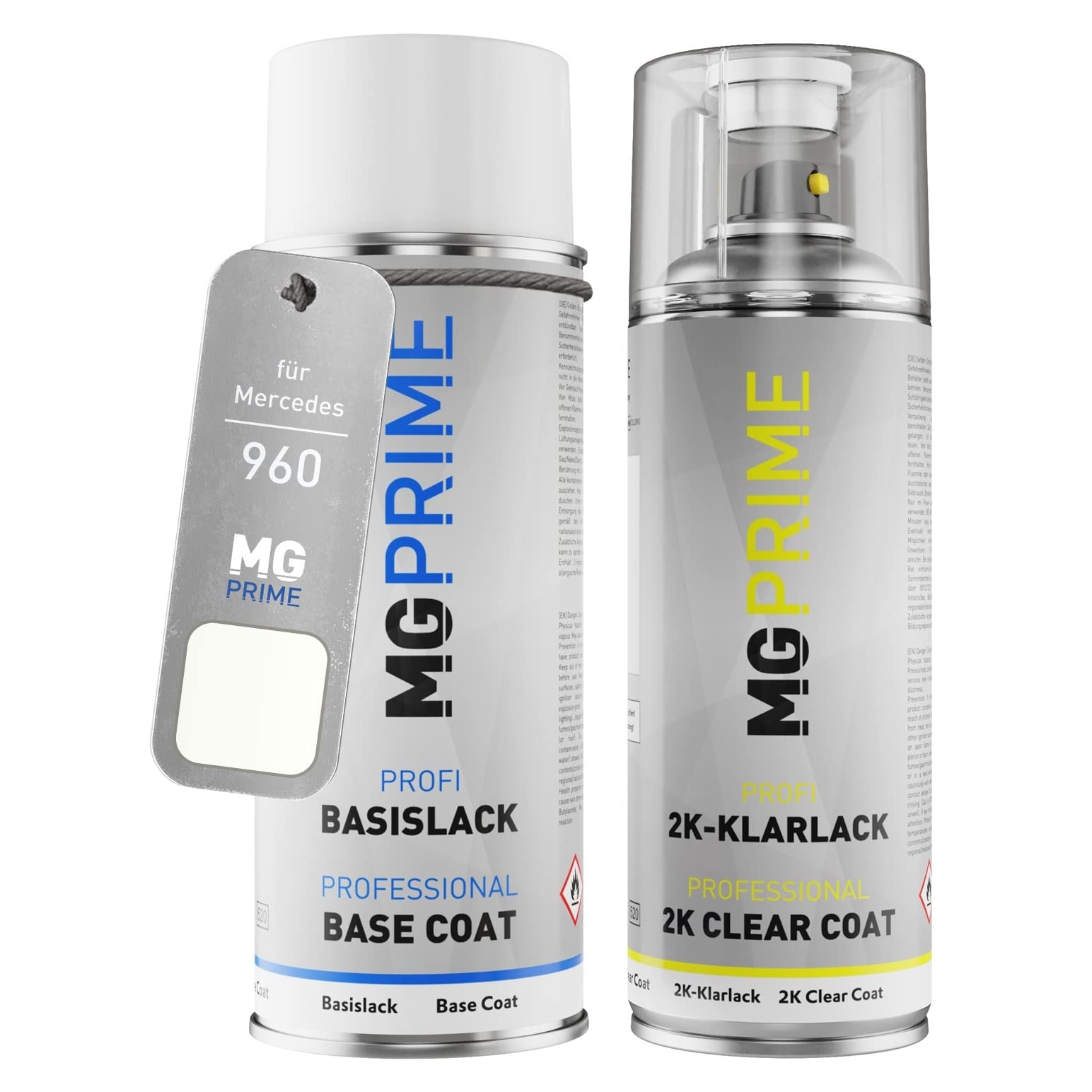 TRISTARcolor Vernice Per Auto Kit Bombolette Spray 2K Per Alfa Romeo 5CB Nero Bomboletta A Spruzzo Vernice Di Base 2 Componenti Vernice Trasparente - Foto 1